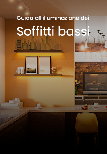 Guida all’illuminazione dei soffitti bassi