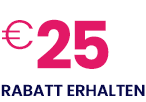 bis zu 25€ Rabatt