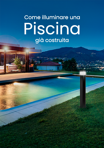 Come illuminare una piscina già costruita