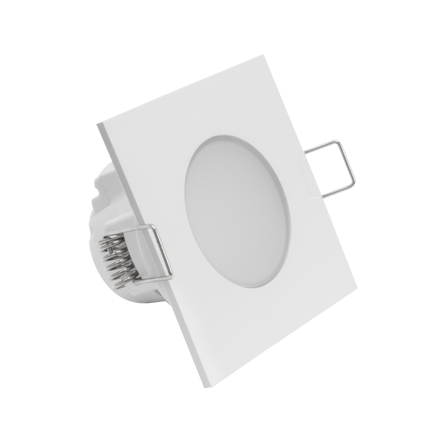 Downlight LED Quadrato Waterproof IP54 Foro àò 65 mm