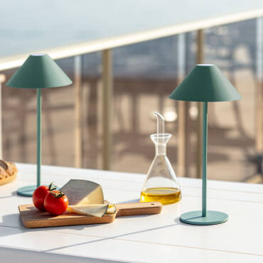 Lampada da Tavolo LED 3W Portatile Kivuli per Esterni con Batteria USB Ricaricabile