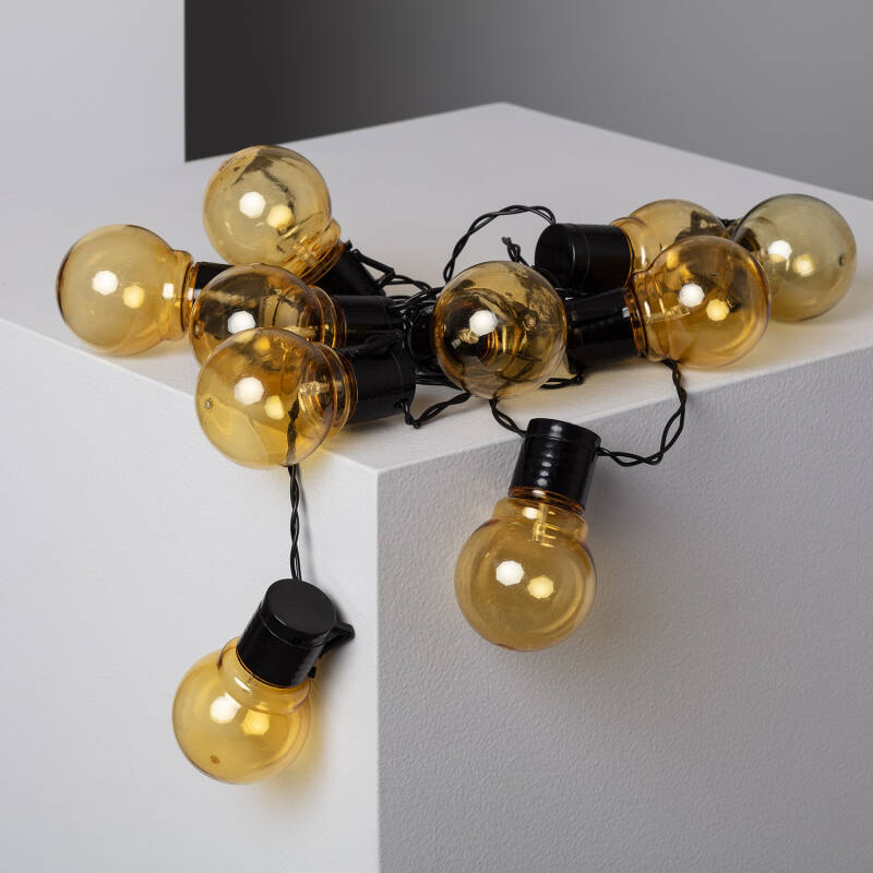 Ghirlanda di Lampadine LED Solare Nikola 2m  