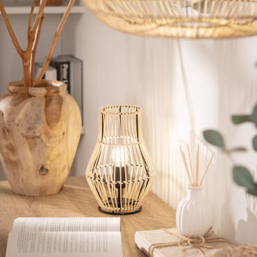 Lampada da Tavolo Rattan Arawa Sulu 