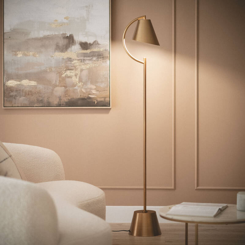 Lampada da Terra Metallo Edern