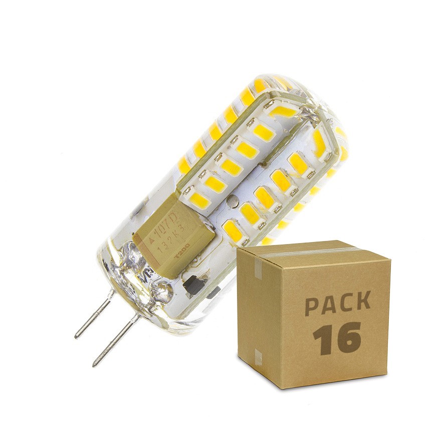 PACK Lampadina LED G4 3W 220V 16 Un PACK LED G4 3W