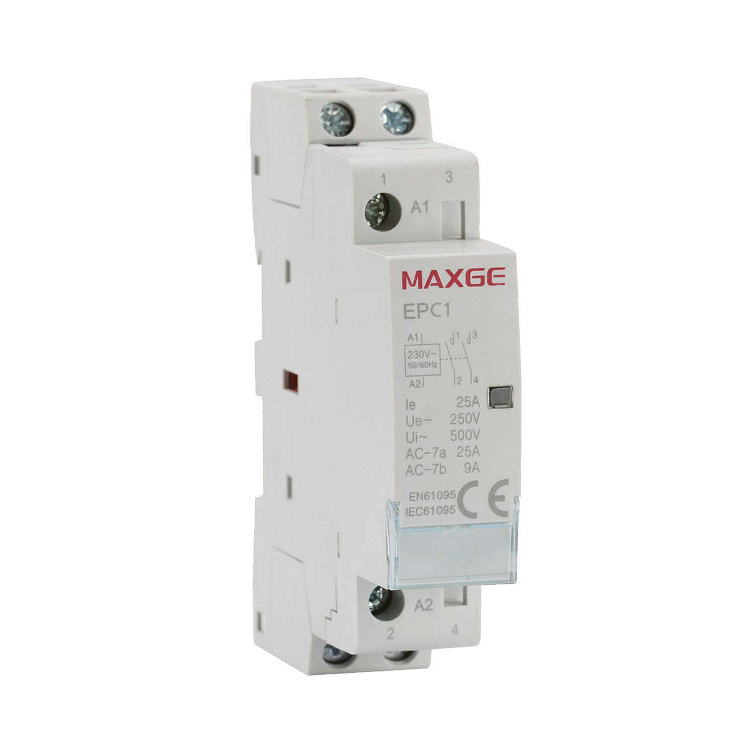 Contattore MAXGE 2P-25A-230V AC AC