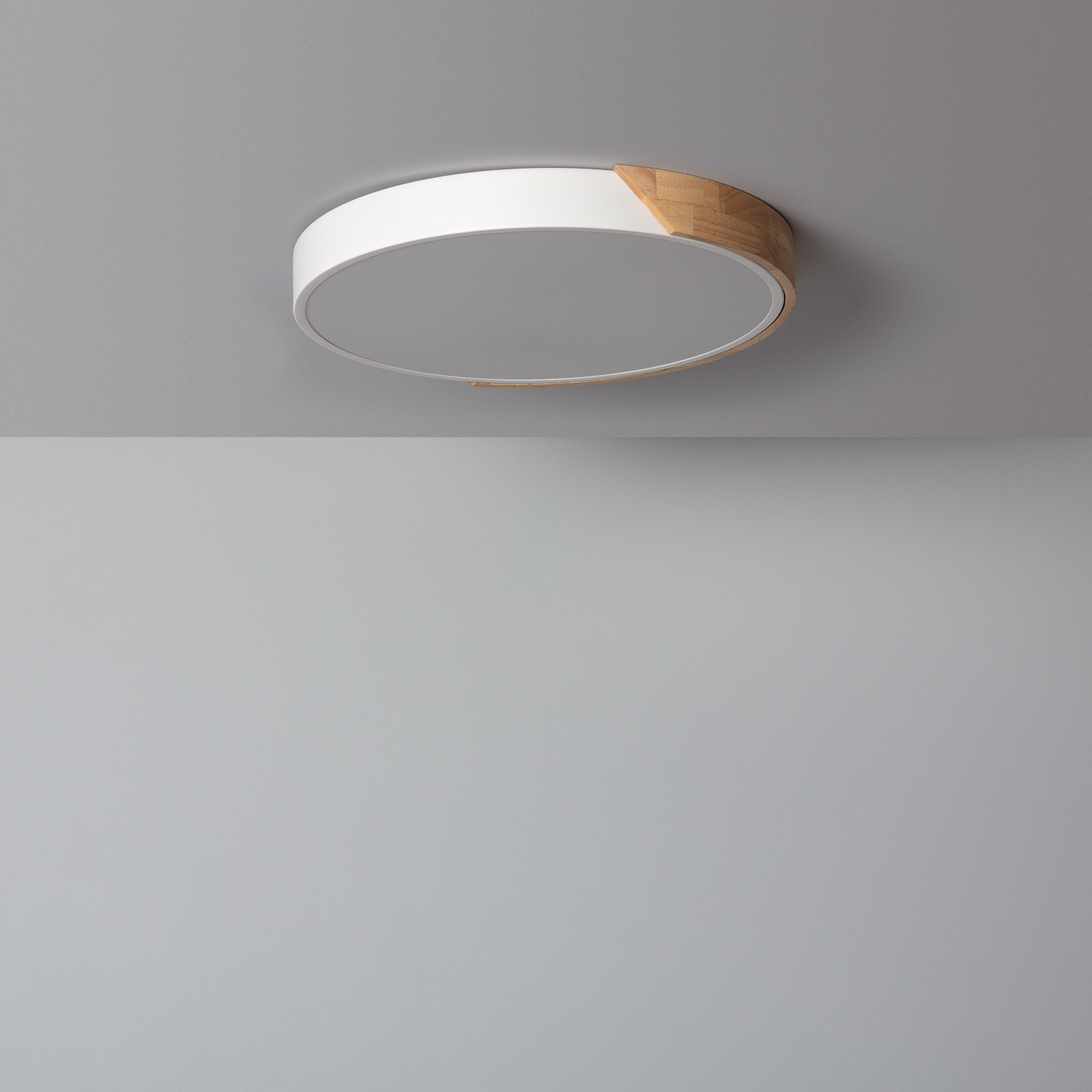 Plafoniera LED Rotonda CCT Semi-Dari 24W ILUZZIA