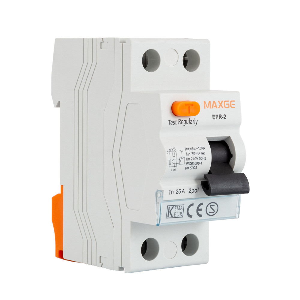 Interruttore Differenziale Residenziale MAXGE 2P-30mA-Classe