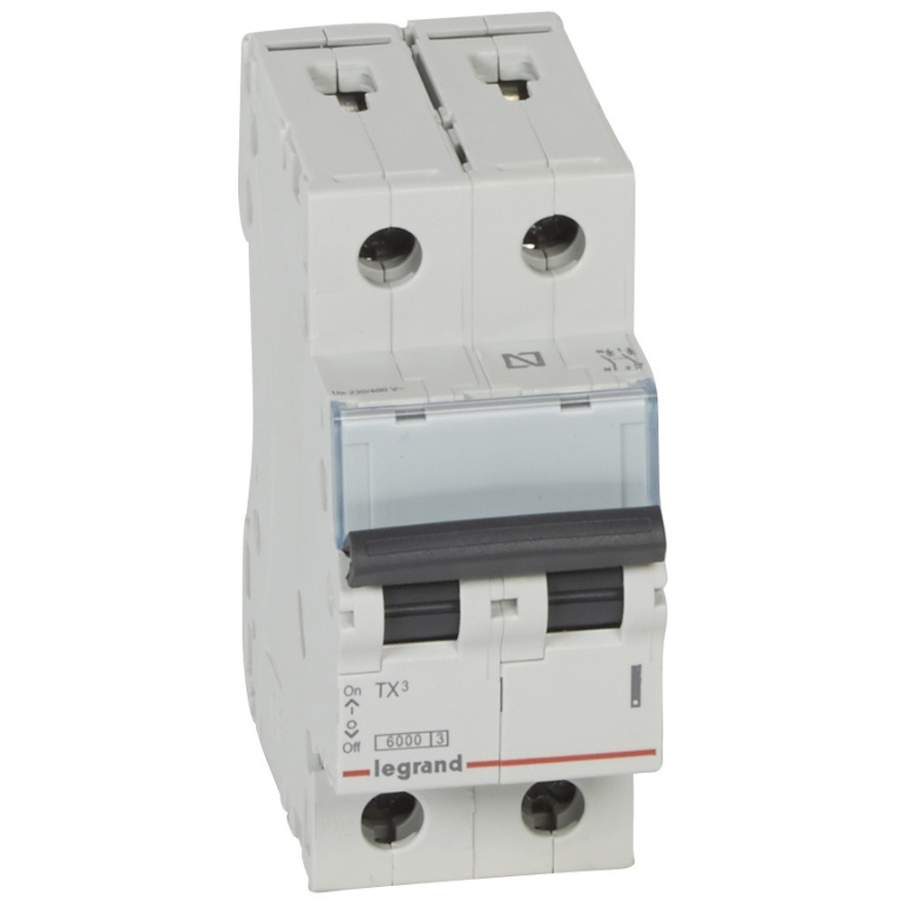 Interruttore Automatico Magnetotermico TX3 Terziario 2P Curva C
