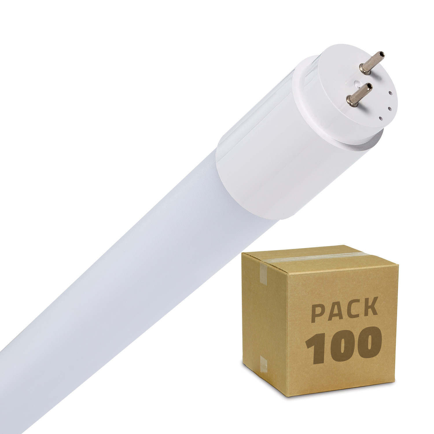 Pack Tubo LED T8 Nano PC 600mm Connessione Unilaterale 9W