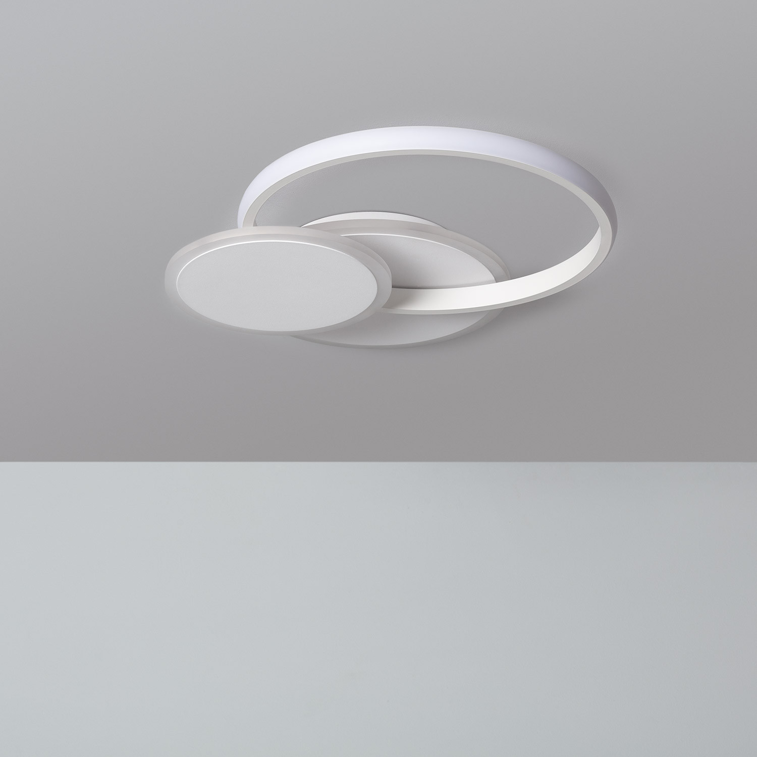 Lampada da Soffitto LED 28W in Metallo Mini Eklips