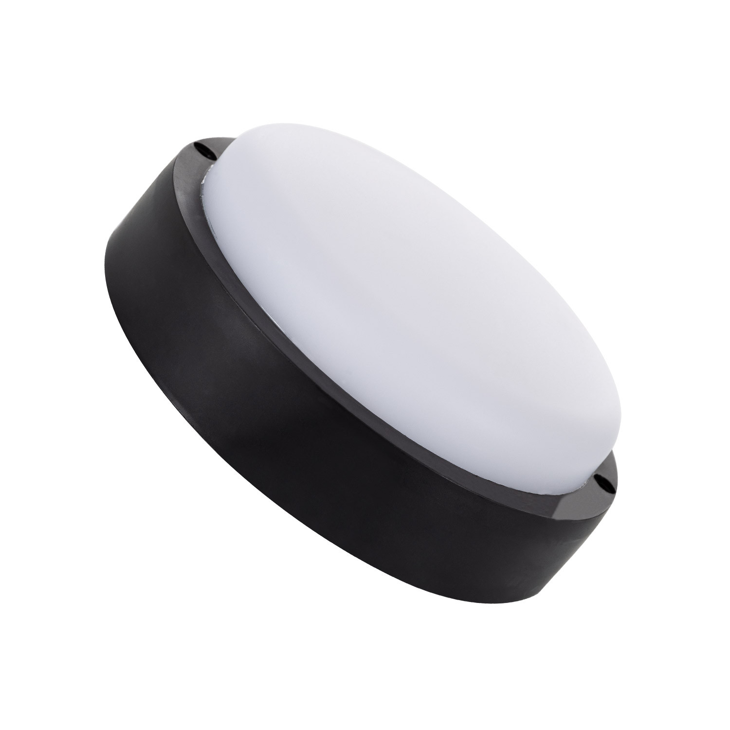 Plafoniera LED 15W Rotonda Hublot Black IP65 àò155 mm