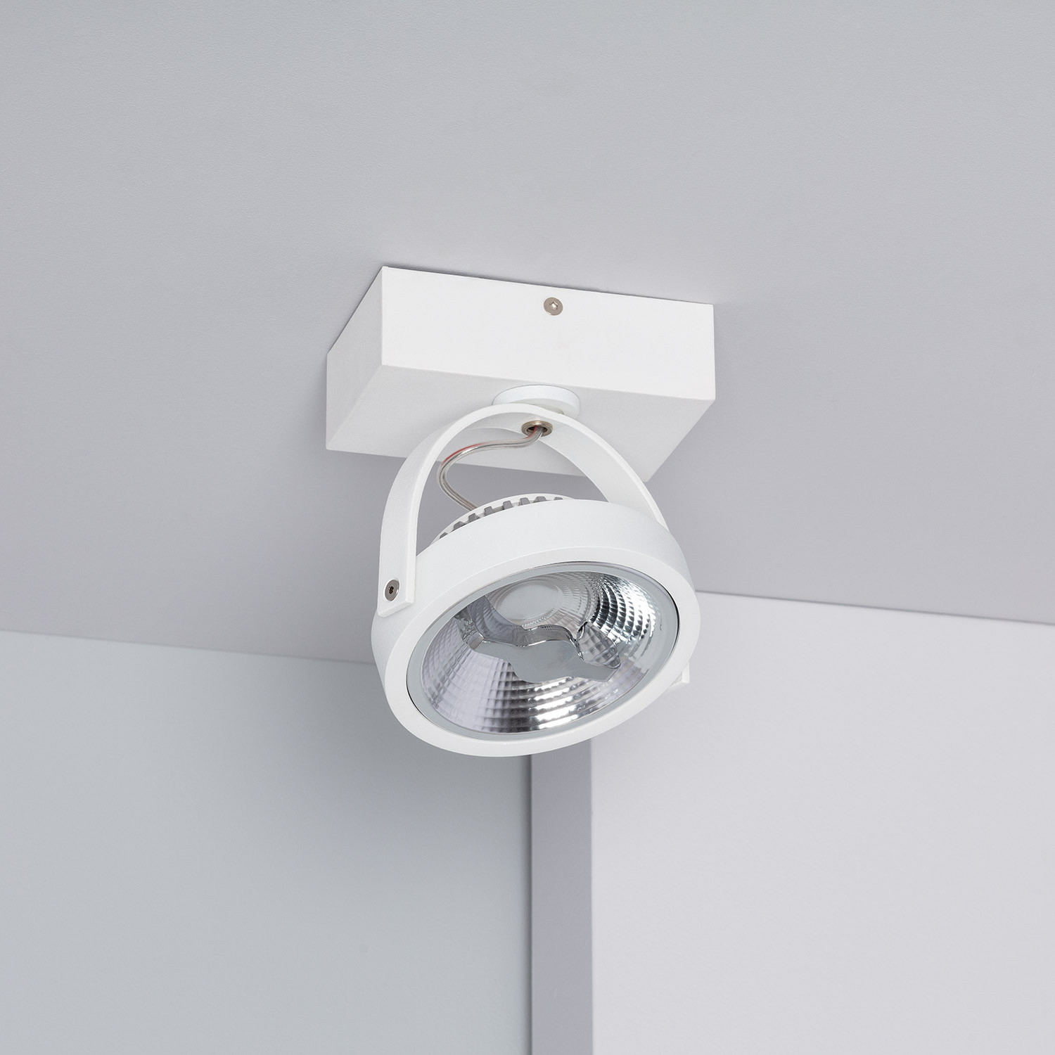 LAMPADA 20 Watt FARETTO LED AR111 ATTACCO GU10 1800LM LUCE fredda calda naturale