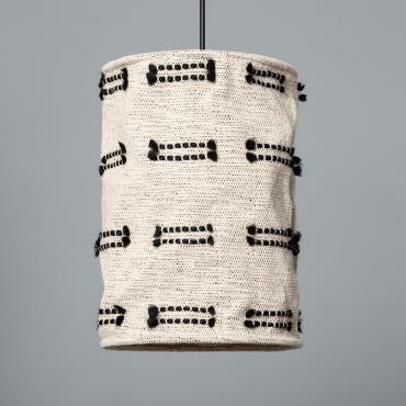Fotografia del prodotto: Lampada a Sospensione Metallo e Cotone Sioux Large