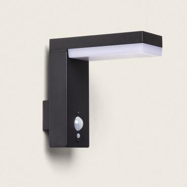 Wandlamp Outdoor Solar  LED 2W  Aluminium  Bewegingssensor Goran Zwart