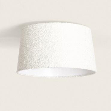 Plafondlamp Stof Micaela Wit
