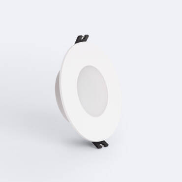 Downlight Ring Rond IP65 voor LED Lamp GU10 / GU5.3 Zaagmaat Ø75 mm Maxis Zilver
