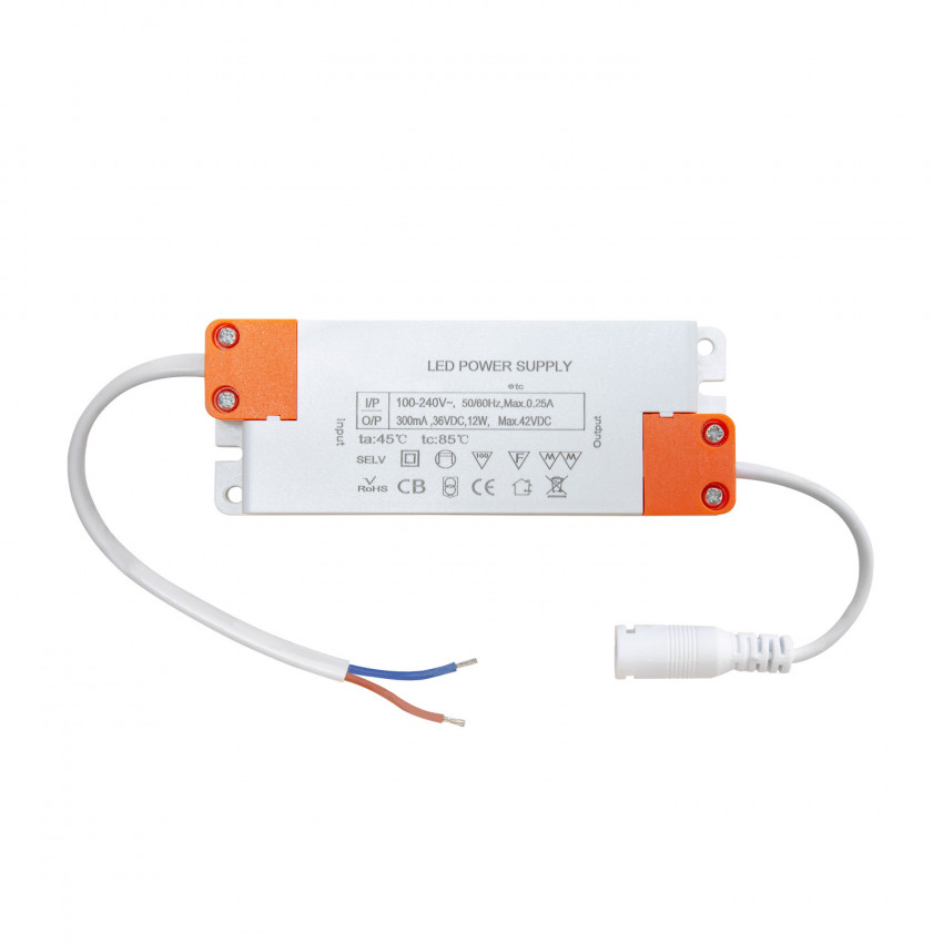 Driver Plafón / Placa LED SuperSlim 12W TUV
