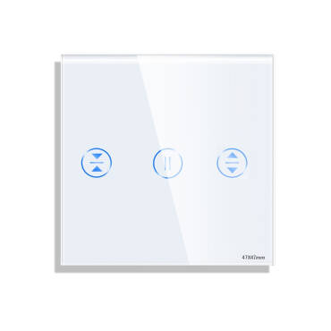 Touch Schakelaar  Jaloezieën WiFi Táctil Modern Zwart