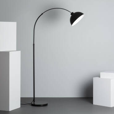 Staande Lamp Aluminium Maisie Zwart