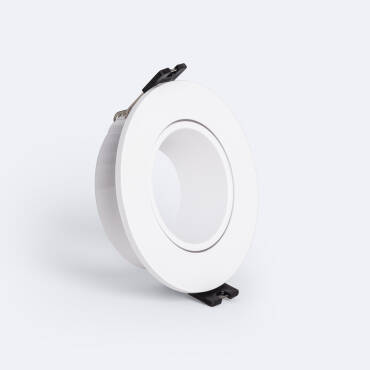 Downlight Ring Conisch Laag UGR voor LED Lamp GU10 / GU5.3 Zaagmaat Ø 70 mm Wit / Zwart