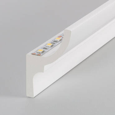Sierlijst voor LED Strip 2m Classic Wit
