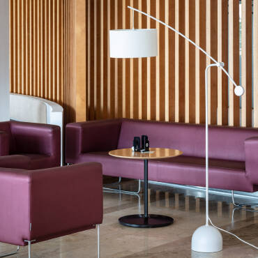 Staande lamp van Metaal Meetkunde