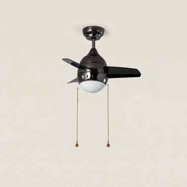Productfotografie: Plafondventilator LED Zwart 66 cm Modern