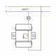 Interruptor Simple IP65