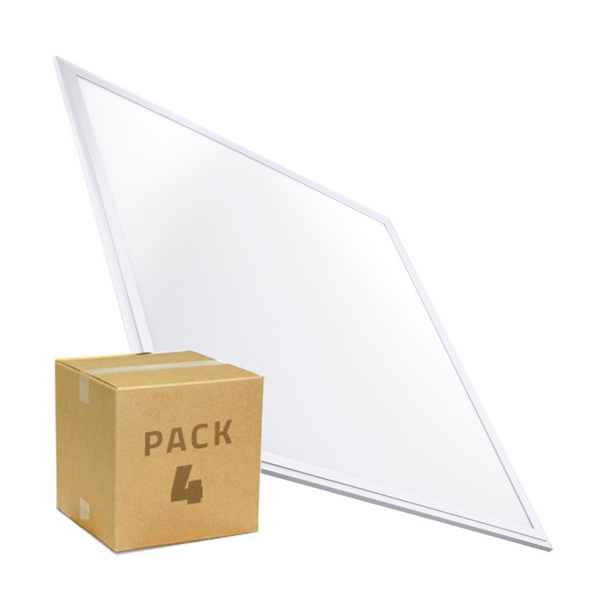 PACK Paneles LED Slim 60x60cm 40W 3200lm (6x18.2€)