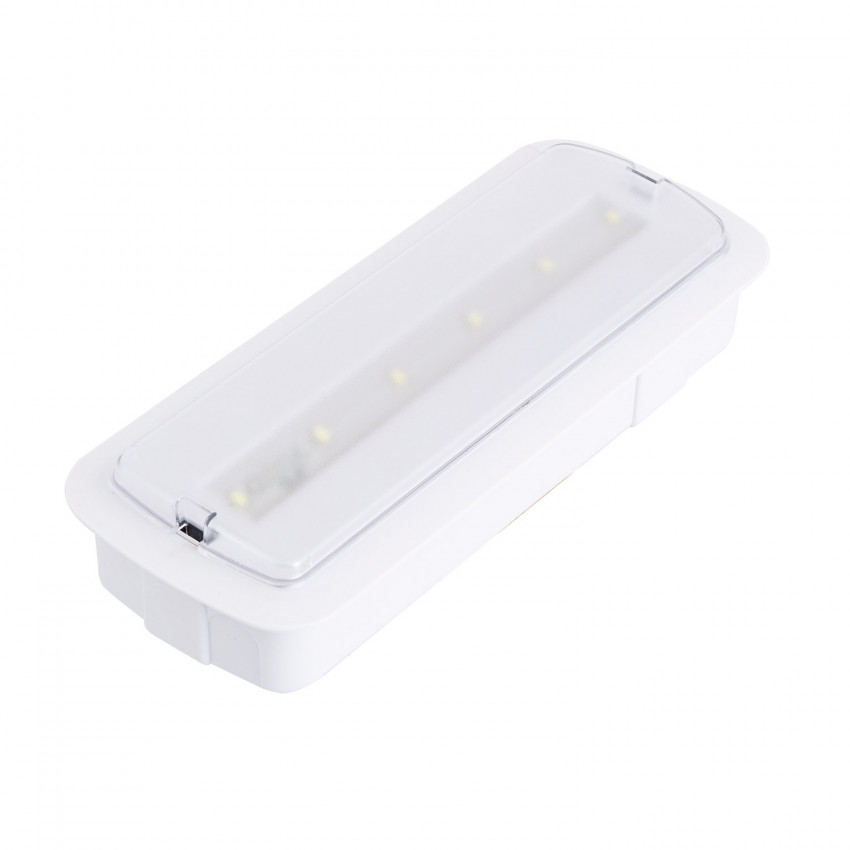 LED Noodverlichting 3W + Plafond Kit, Permanent / niet Permanent