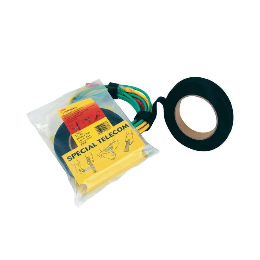 3M Scotchflex haak en lus klittenband voor het vastmaken van draden 20mm x 10m 3M 7000033355-N
