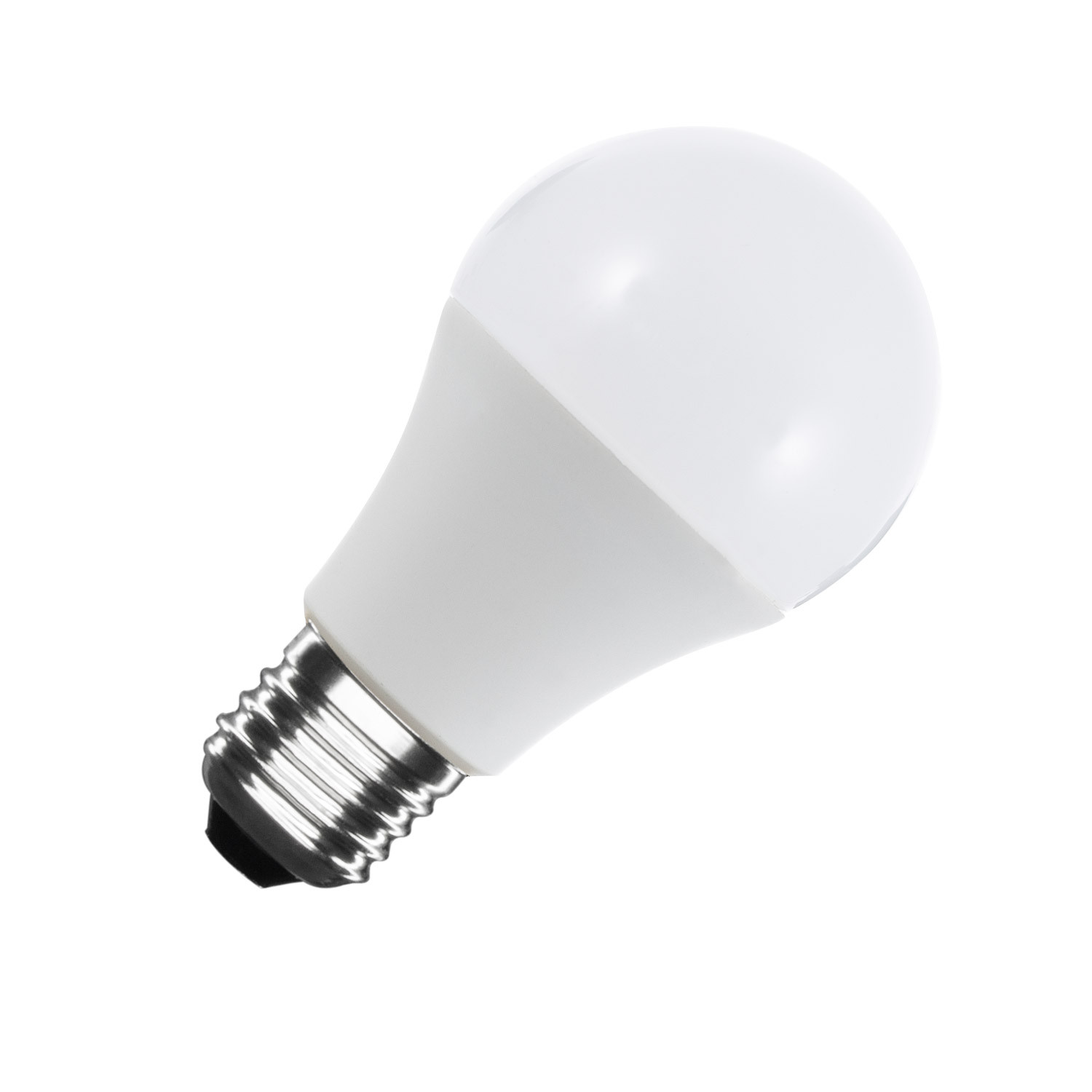 plastic doos diameter LED lamp E27 5W 525 lm A60 - Ledkia