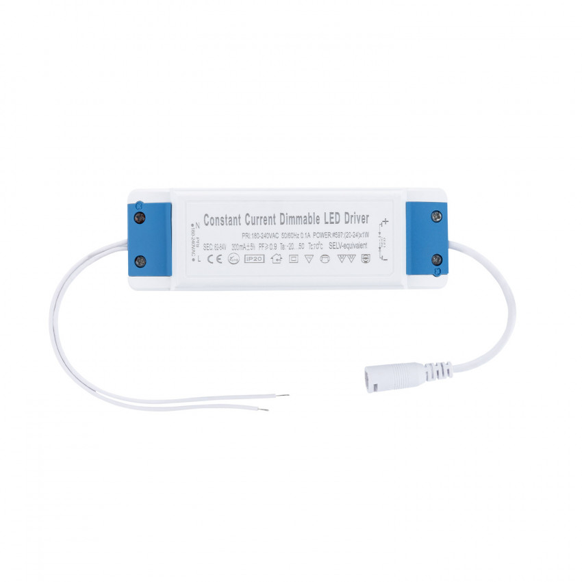 Driver Dimbaar TRIAC 180-260V Uitgang 60-84V 300mA 24W 