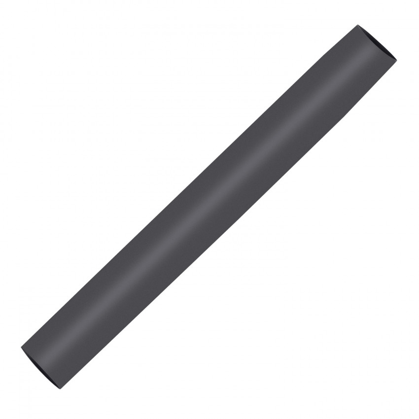 Zwarte Krimpkous 3:1 krimp 80mm 1 meter 