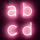 Letras Neón LED 