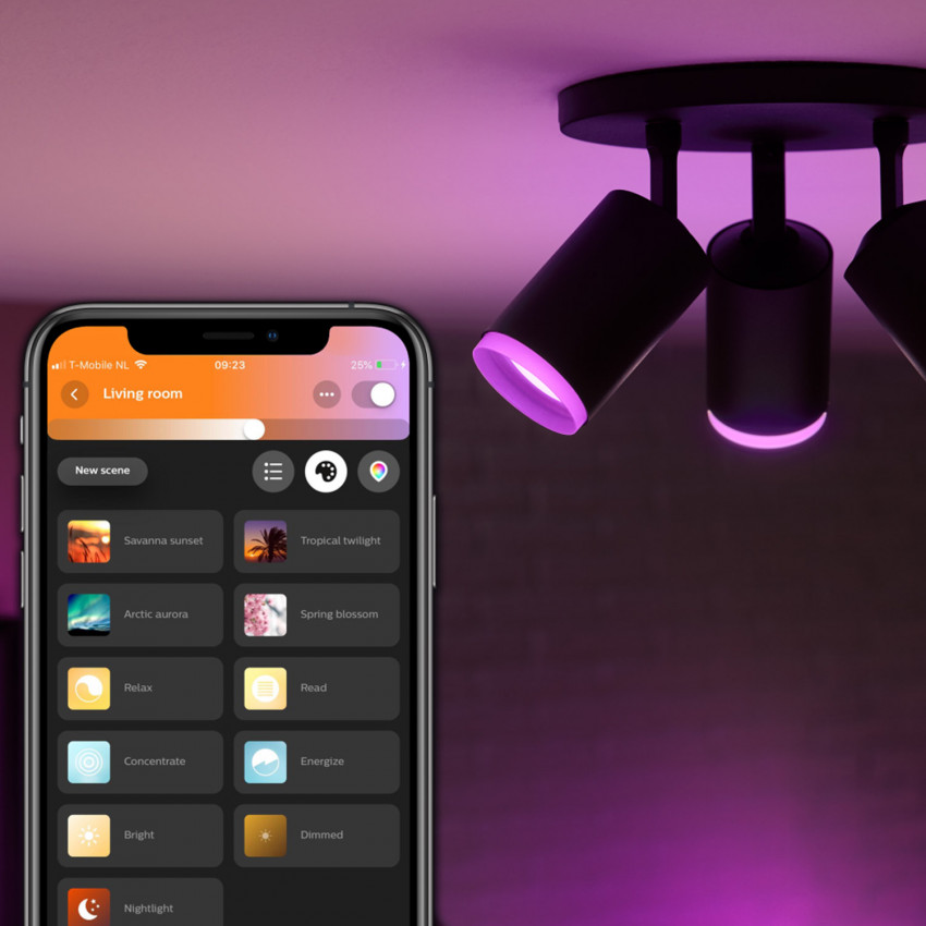 Foco PHILIPS Fugato Hue 3