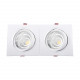 Foco Downlight LED Rectangular Doble New Manhatan 30W
