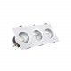 Foco Downlight LED Rectangular Triple New Manhatan 15W