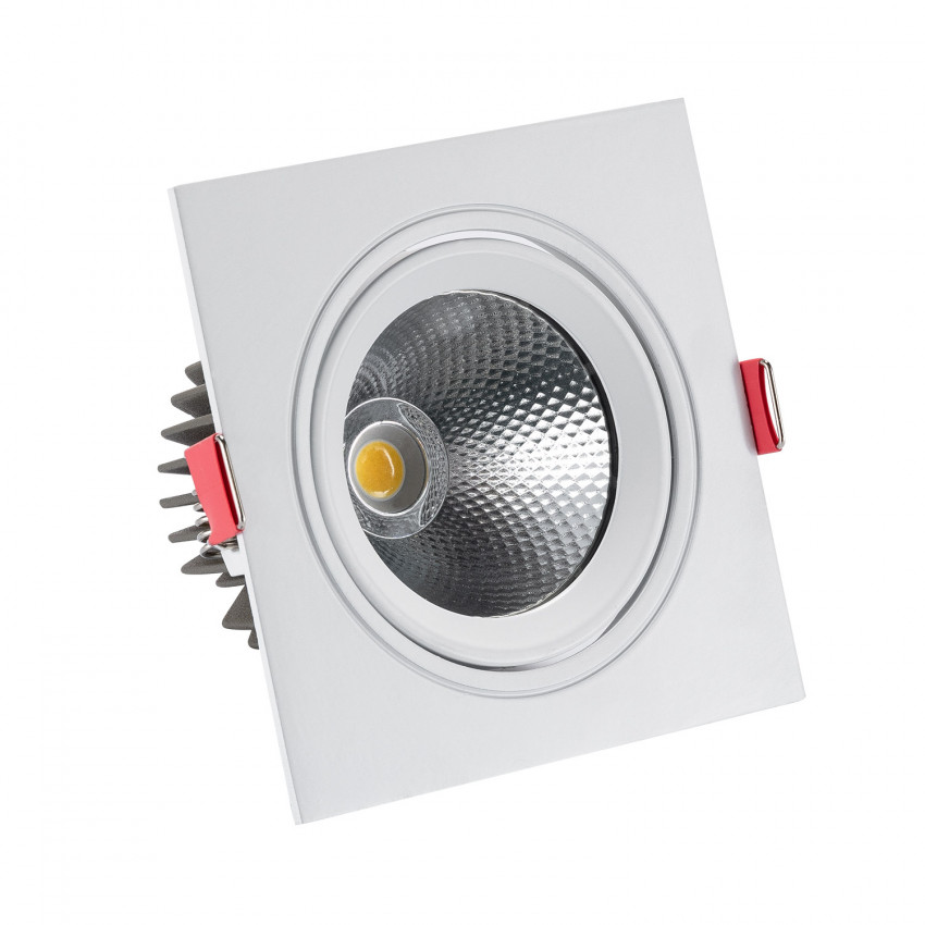 Vierkante LED  Downlight  New Madison 10W vierkante (UGR19) Zaag maat Ø 95 mm