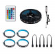 Kit Tira LED 5V DC 30LED/m con USB para Televisión 2m IP65