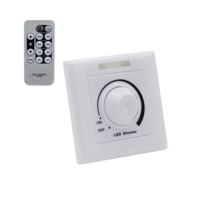 Dimmer LED 1-10V met een IR afstandsbediening 