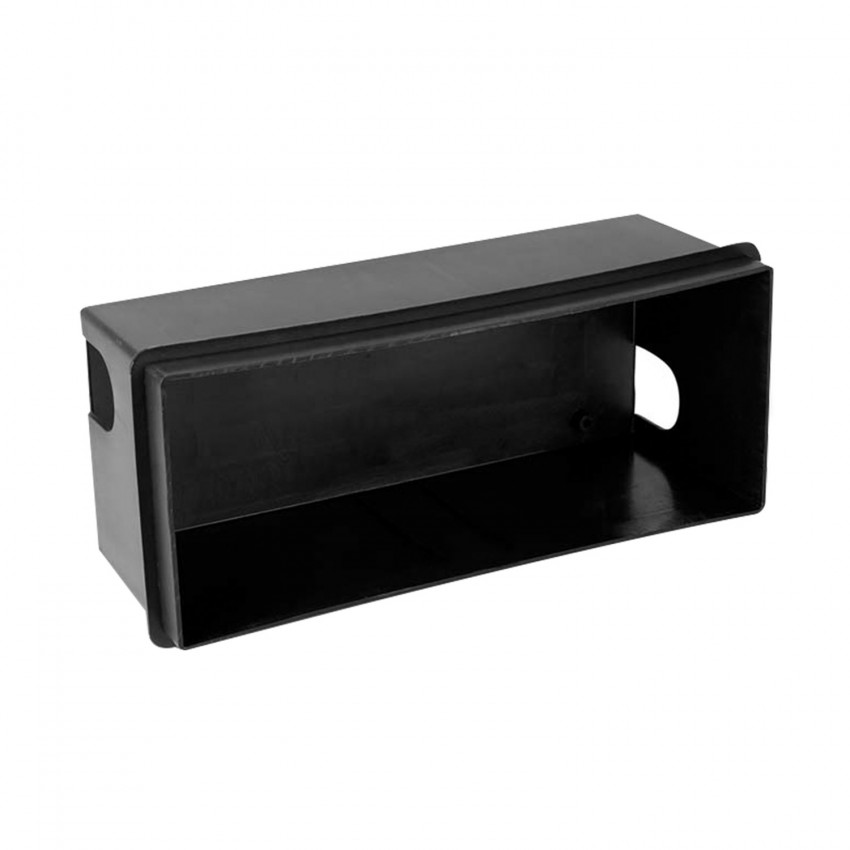 Aplique Empotrable en Pared LED Micenas Rectangular 5,5W LEDS-C4 05-9832-Z5-CL