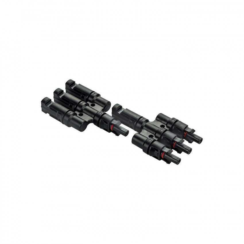 Multi-contact MC4 3/1 IP68 connectoren voor een 4-6mm² kabel 