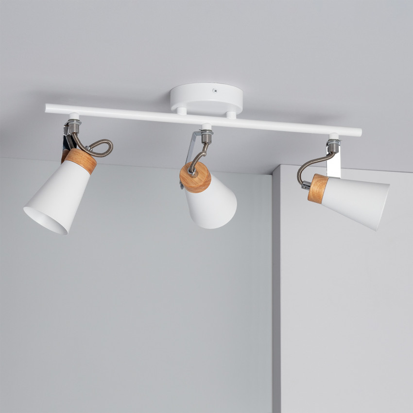 Foco Orientable Mara 3x Lineal Blanco