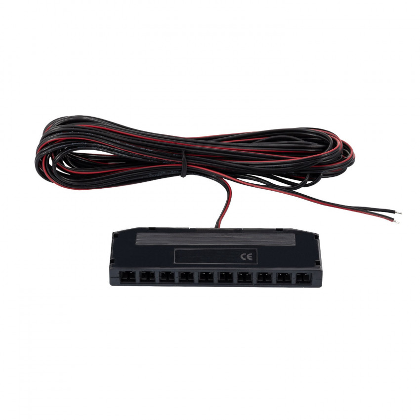 Conector Distribuidor de 10 vías para Tiras LED