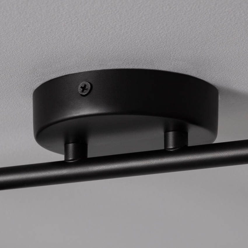 Aplique Orientable Tivo 1 Foco Negro
