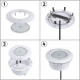 [*] Adaptor Para Disco Piscina LED 