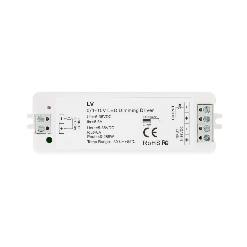Controlador Tira LED CCT 2 Canales por Control Remoto RF