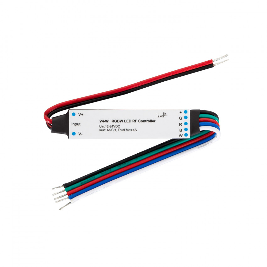 Mini Controler LED Strip RGBW voor afstandsbediening RF